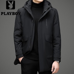 加厚嘉兴桐乡平湖羽绒服生产基地浙江发货男式保暖外套带帽服装城