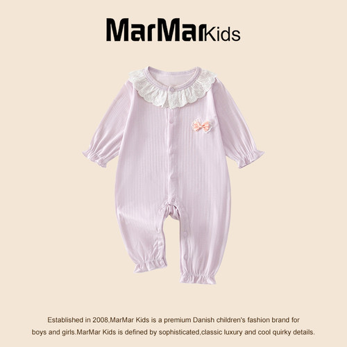 MARMARKIDS女宝夏季透气哈衣