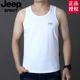 无袖 JEEP吉普官方正品 T恤上衣 打底背心纯棉吸汗男士 汗衫 夏季 新款