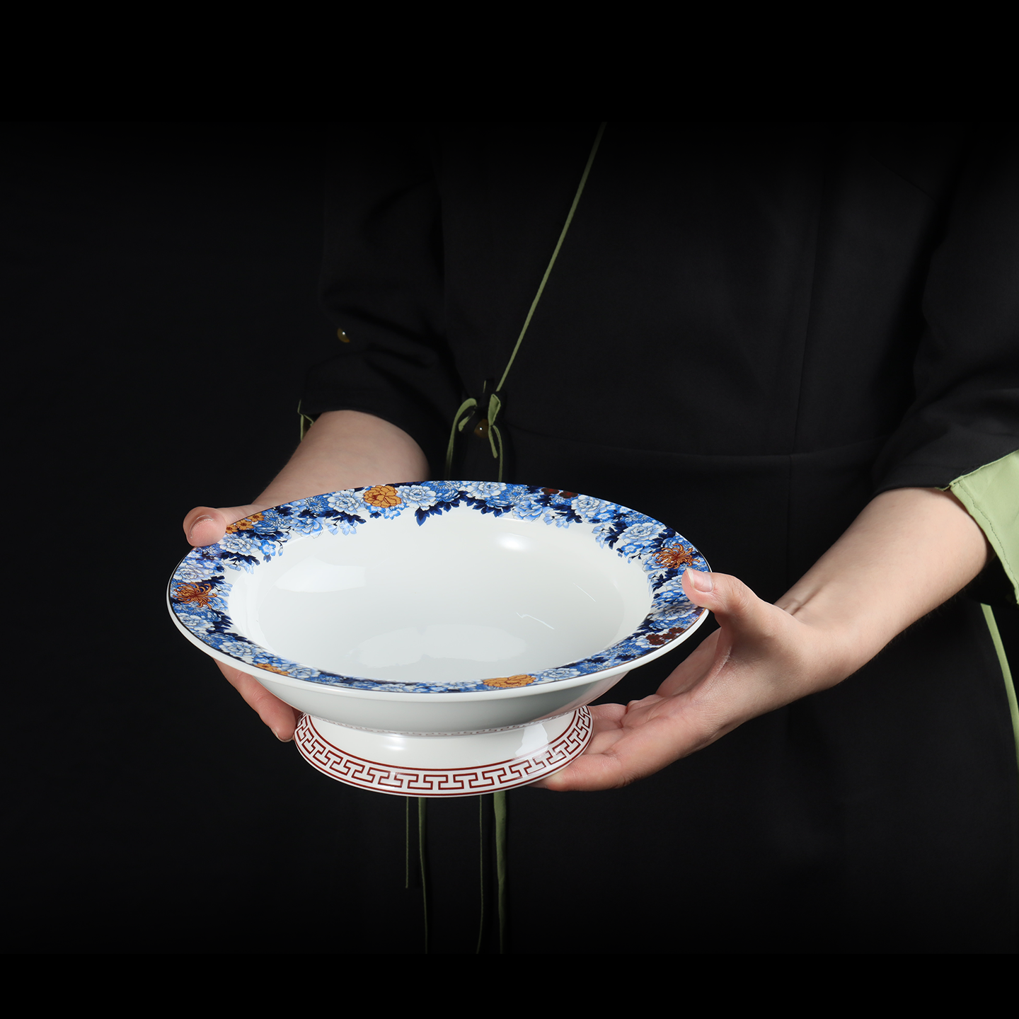 先锋匠厨意境菜餐具会所餐具高脚碗热菜餐具凉菜湘菜餐具小炒菜