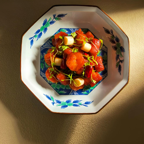 先锋匠厨餐具精致凉菜餐具组合菜网红餐具苏绣食集同款餐具热菜