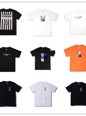 正品SSUR口香糖CLOT短袖T恤潮牌4PK无间道男女情侣