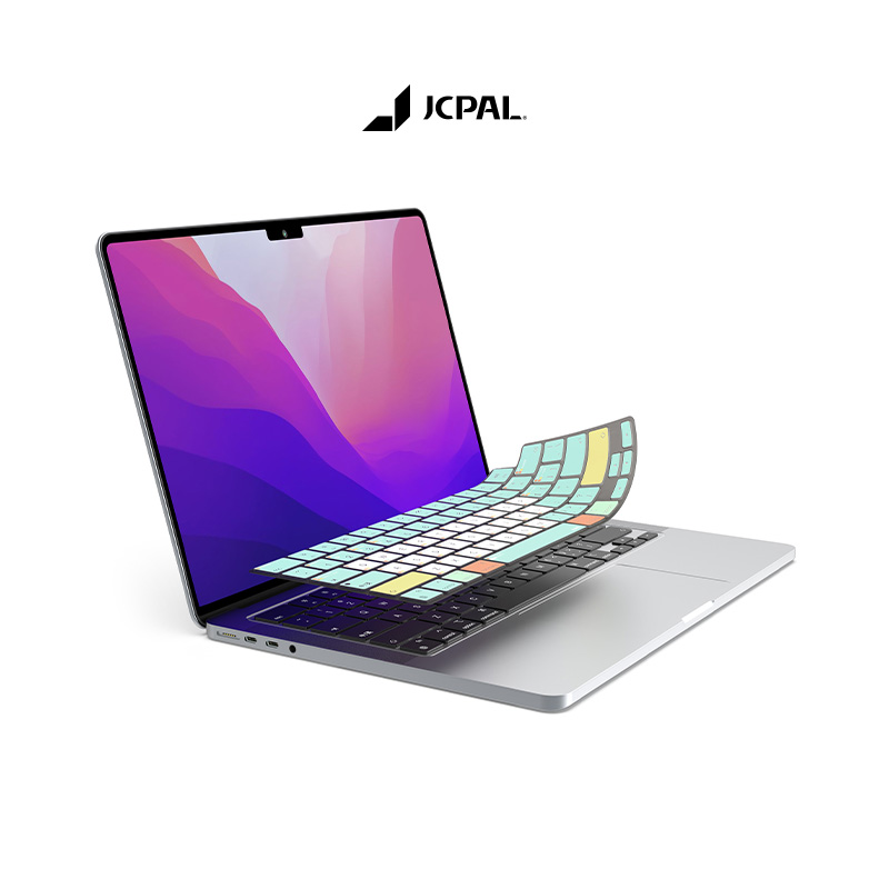 Jcpal苹果macbook硅胶键盘保护膜