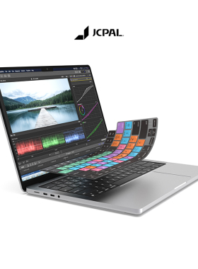 JCPal本朴笔记本键盘膜2025新款15英寸适用于苹果macbookAir14/16寸M3保护膜Air13M4硅胶FC快捷功能键膜超薄