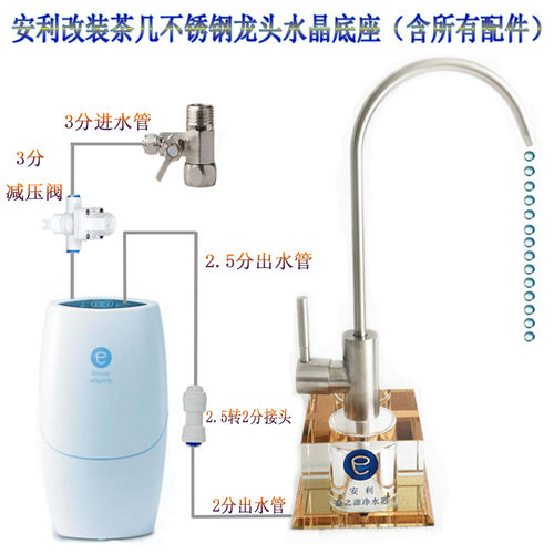 安利净水器桌面茶几改装龙头