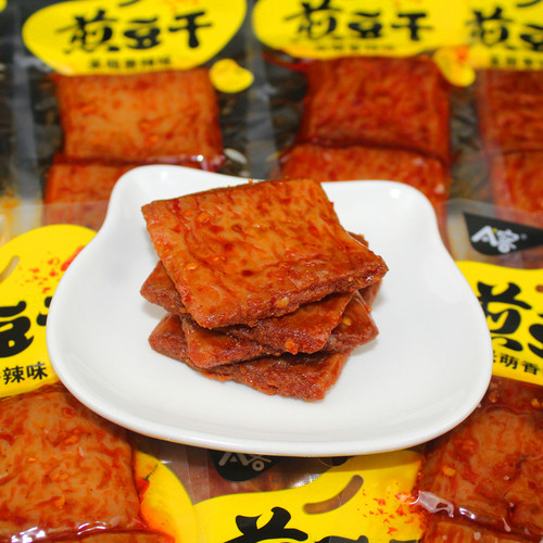 A客煎豆干风味豆制品麻辣零食