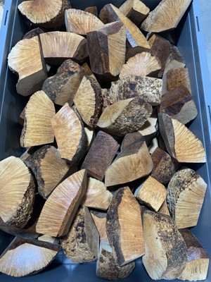 意大利阿尔及利亚石楠木带皮一级迷你带皮木料1迷你，5个起拍