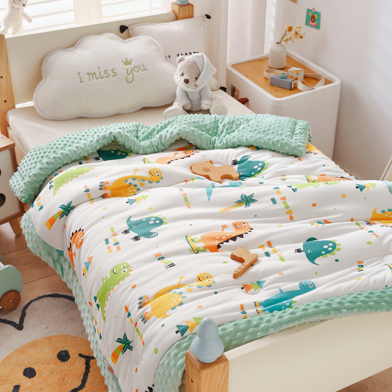 米兰娜棉被子四季保暖舒适儿童