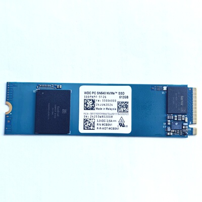 西数SN540 512G固态硬盘拆机 PCIE 3.0 NVME M.2 2280笔记本SSD
