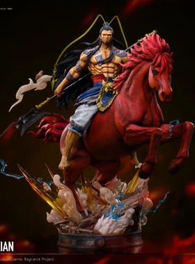 【九月JJ】代购Dash Youngster工作室 1/4系列--吕布 手办雕像