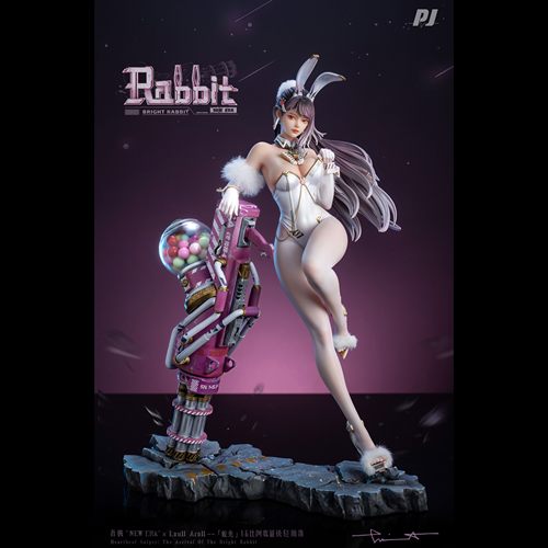 【先行送包邮送特典】九月jj否极工作室 皎兔 女雕系列手办雕像