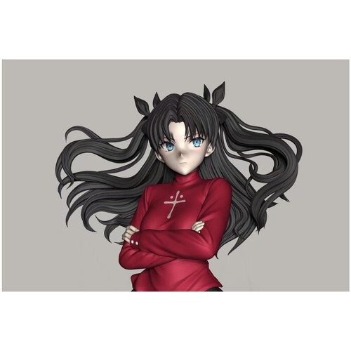 fate系列远坂凛女雕系列
