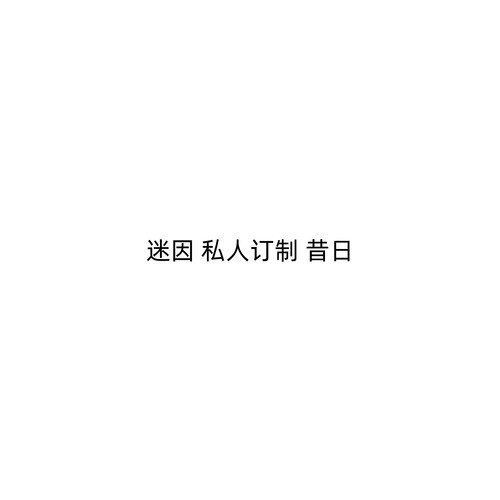 迷因私人订制昔日手办雕像
