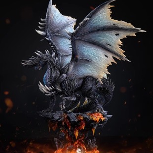 【九月JJ】代购定金Dragon Realm工作室 煌黑龙 怪物猎人手办雕像