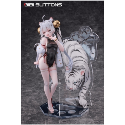 正版授权虎啸风生白虎女雕