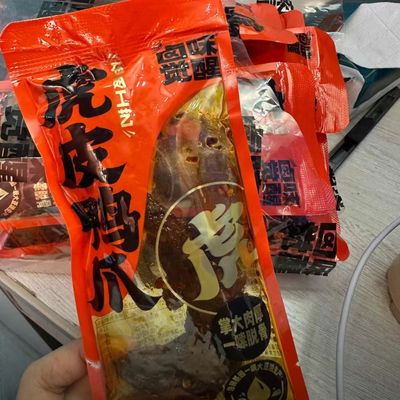 卤味觉醒虎皮鸭爪开袋即食