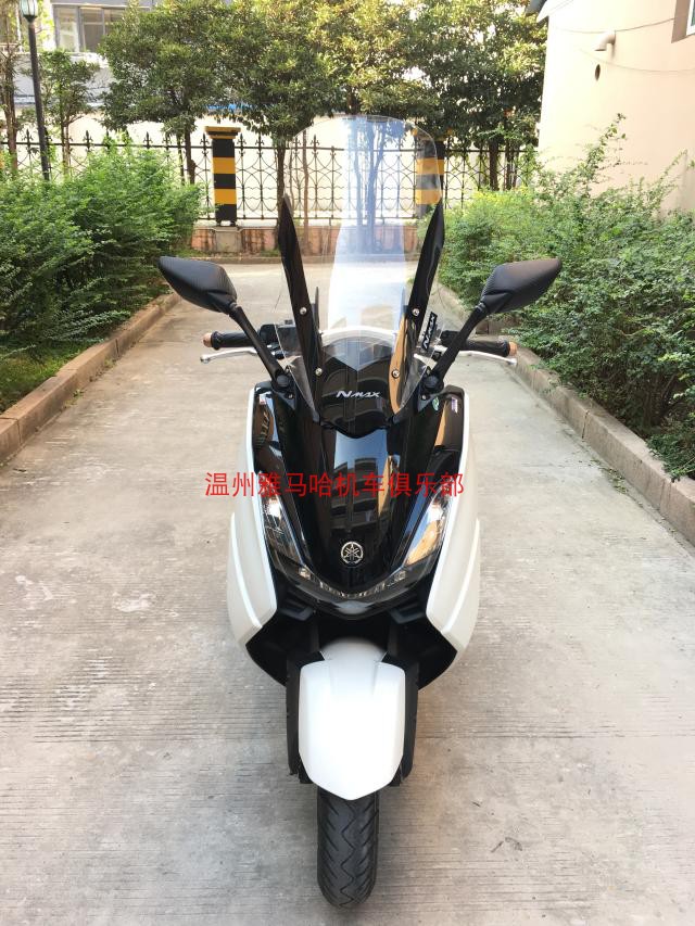 巡鹰125改装加高风挡前置后视镜