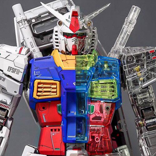 万代RX-78-240周年透明甲模型