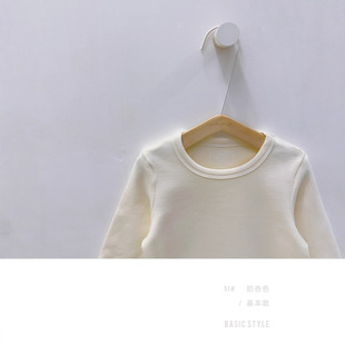 内搭打底面料天花板! 基本款 | 小小童糖果色内搭打底衫