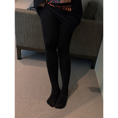 铅笔小鑫大码女装 200斤可穿显瘦微压弹力打底裤袜透气高弹打底袜