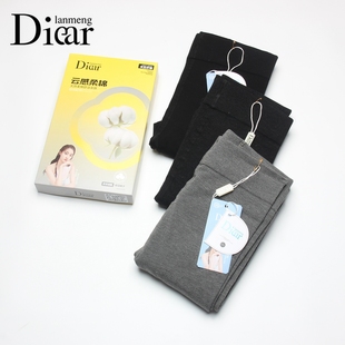 Diear兰梦迪8823 春款细竖条纹微压显瘦连裤袜 哑光棉质打底裤袜