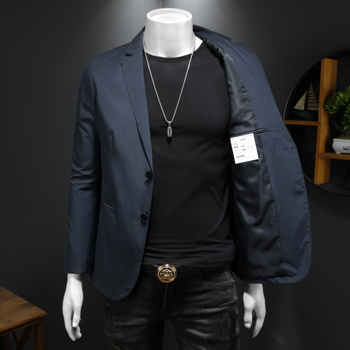 男装便西休闲商务西装男外套XZ178P165,男装西服套装,电商D225