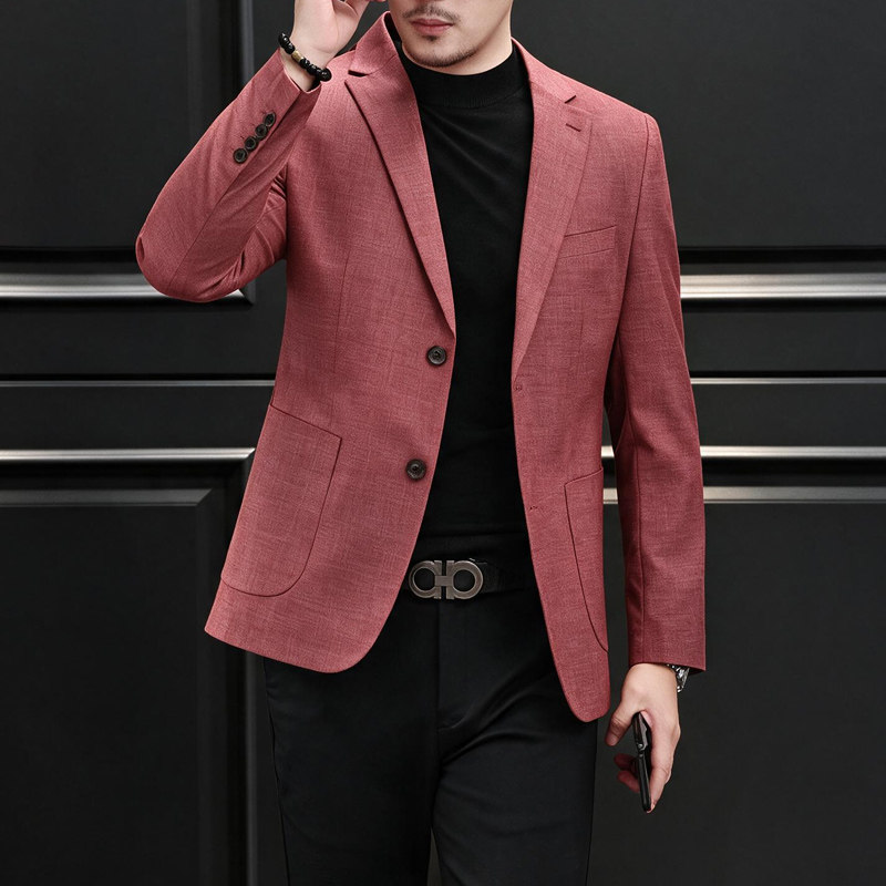新款男士春装新款西装 竹节纹西服男外套2302P160258图片 新款男士春装新款西装 竹节纹西服男外套2302P160258图片
