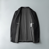 2026秋季新款男装西服弹力印花潮流便西休闲西装2308P180，男装西服，电商D225