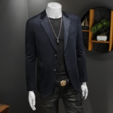 2026新款男士高档毛呢西装外套顺毛单西D225-2309P195，男装西服套装，电商D225