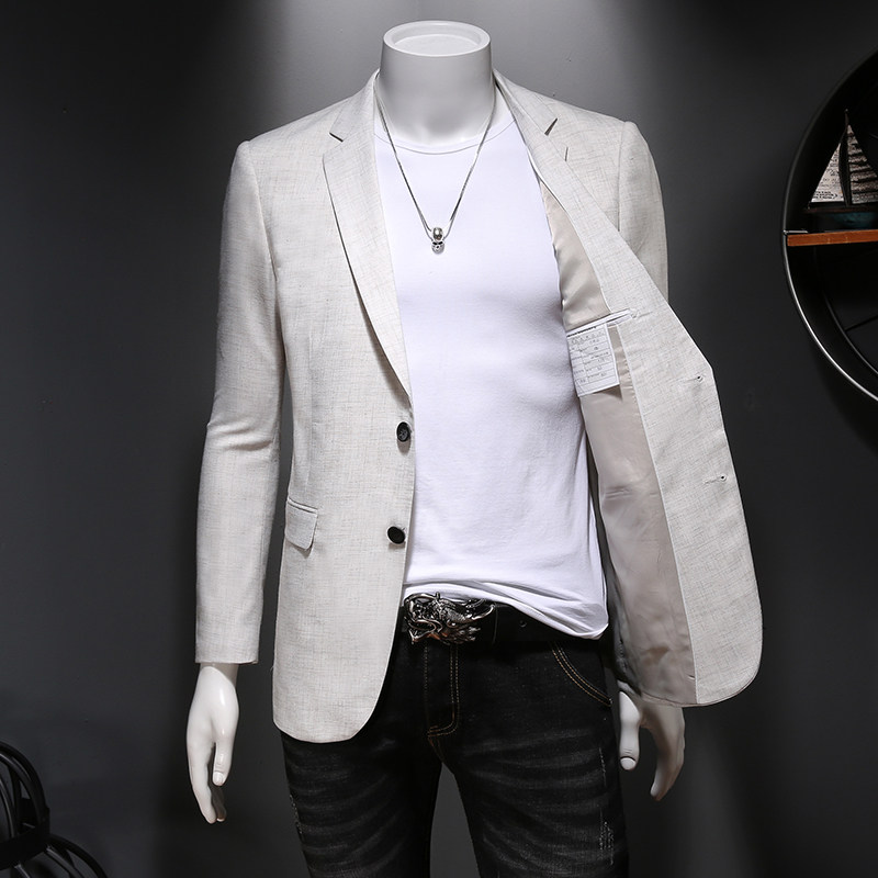 男士休闲西装上衣修身潮流西服小西装假模图801P155,男装西服,电商D225