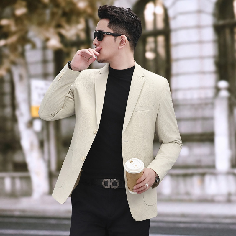 2026春装新款西服外套轻薄款西装男士便服2611P165,男装西服套装,电商D225