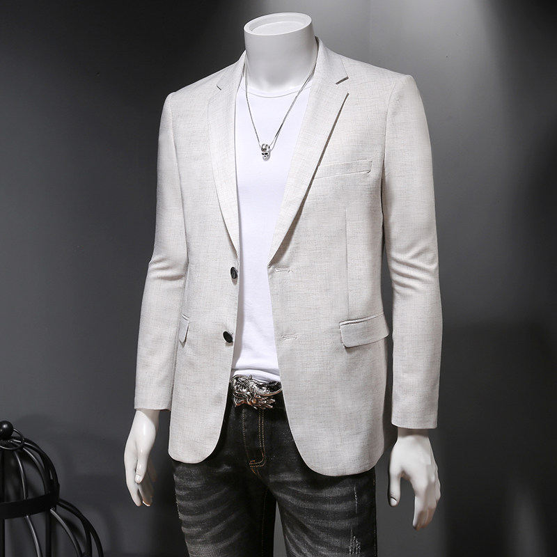 男士休闲西装上衣修身潮流西服小西装假模图801P155,男装西服,电商D225