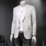 男士休闲西装上衣修身潮流西服小西装假模图801P155，男装西服，电商D225