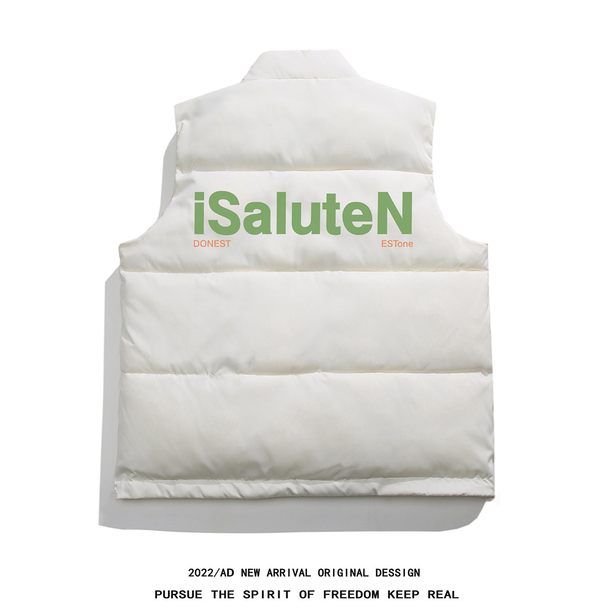 白底23新款冬季时尚百搭羽绒马甲外套MJ113P115控158,男装背心/马甲,电商A247