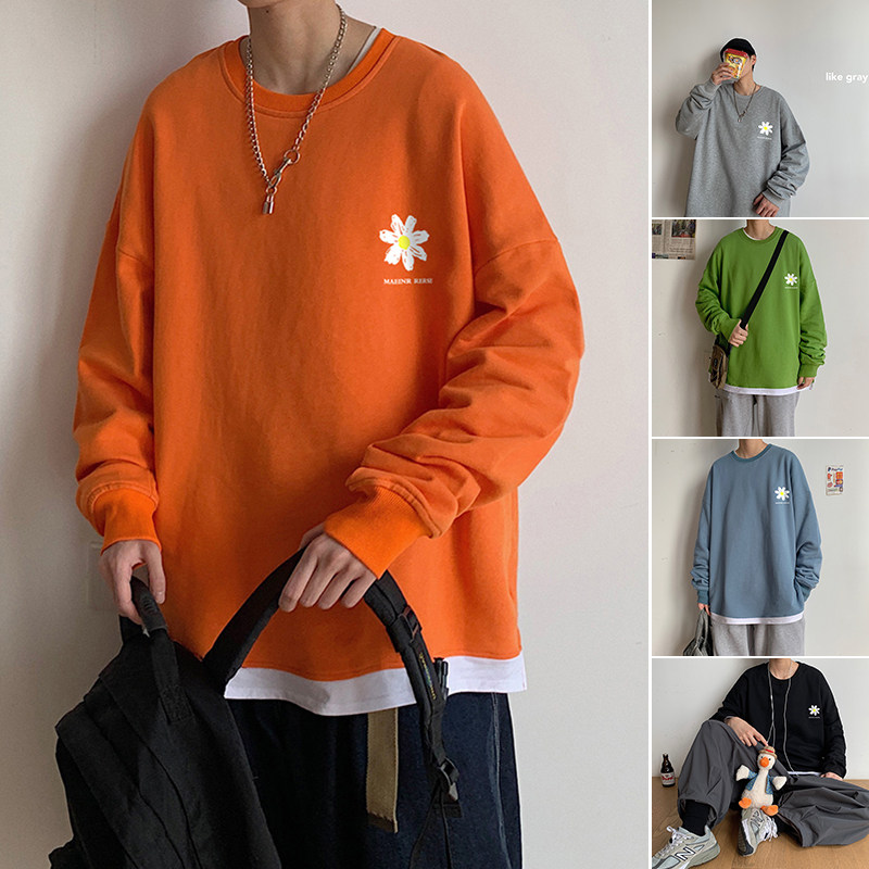 60.2 cotton 39.8 polyester quality Daisy loose two piece sweater