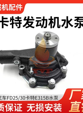 龙工叉车FD25/30卡特E315B水泵S4S/S6S发动机水泵32A45-00022挖机