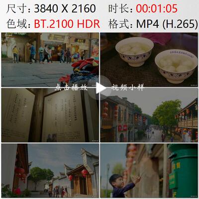 航拍福州高楼大厦南后街行人商铺小吃铜雕博物馆高清实拍视频素材