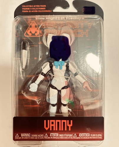 funko玩具熊正品Vanny 白色兔女4.5英寸可动人偶模型手办公仔