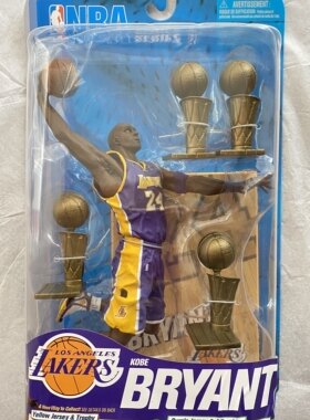 麦克法兰nba17代科比全球限量500珍藏版人偶手办