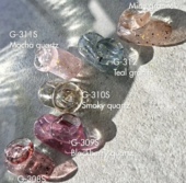 2.5g石英花岗岩系列E 日本kokoist 2023「秋色」新色罐装 308～313