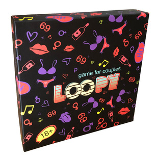 全英文LOOPY Game for Couples改善沟通和关系的疯狂情侣游戏卡牌