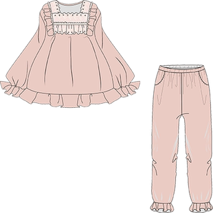 bananagirl睡衣女秋冬长袖珊瑚绒加厚保暖家居服大码两件套可外穿