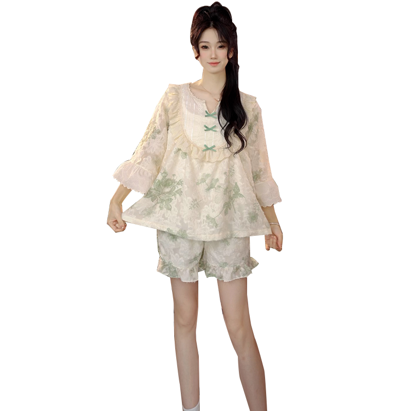 bananagirl冰丝春夏女士三件套