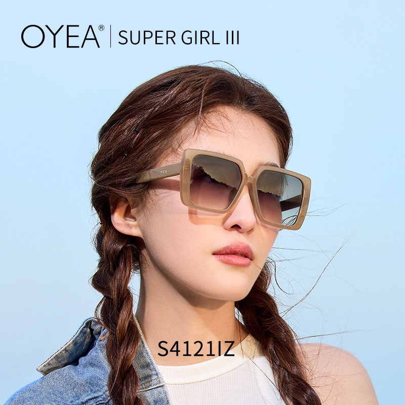 OYEA太阳镜女防紫外线大框新款近视墨镜高级感防晒太阳眼镜S4121