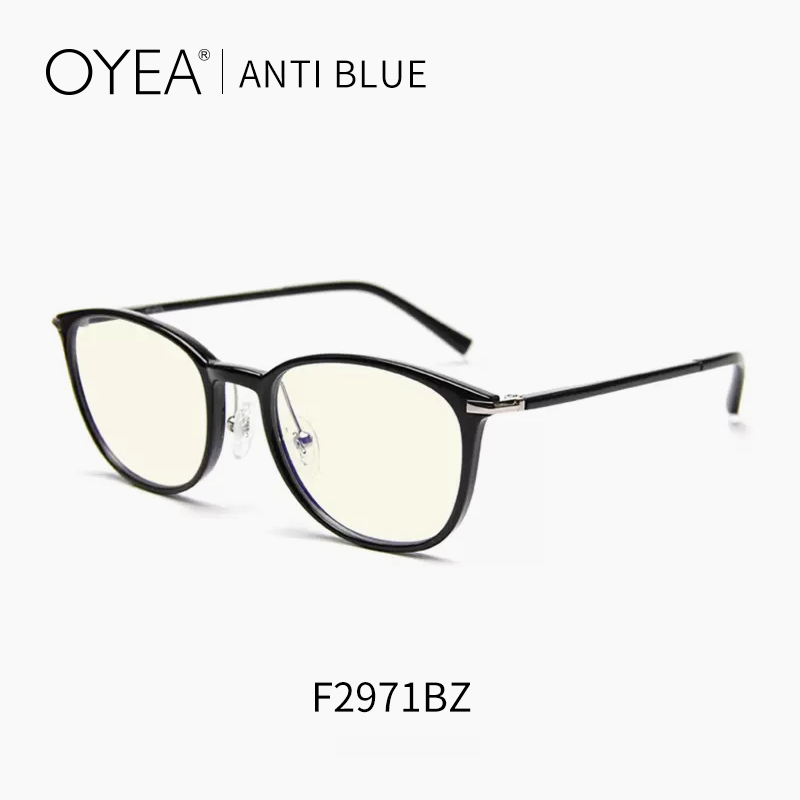 新OYEA欧野防蓝光眼镜女防辐抗蓝光眼镜框架男可配近视度数 B2971