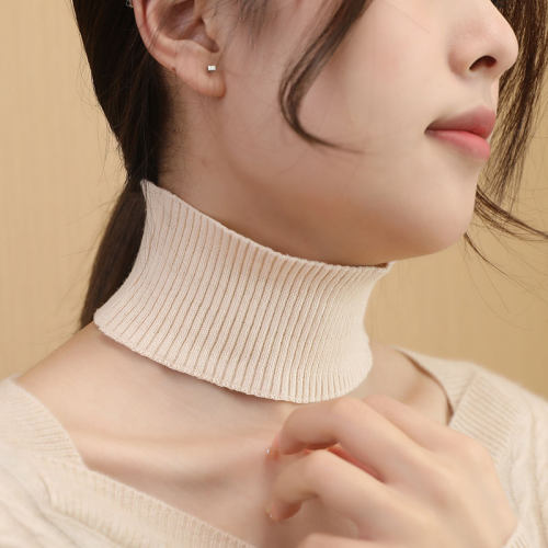 纯棉围脖秋冬季护颈椎男女护脖子