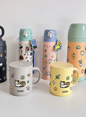LLM｜韩国膳魔师联名zeroperzero儿童成人保温杯不锈钢马克杯保冷