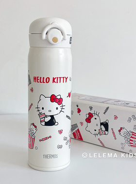台湾膳魔师THERMOS hellokitty联名可爱保温杯不锈钢超轻便携水杯