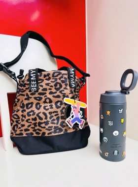 LLM｜韩国beemymagic单肩可斜挎抽绳水桶包日常实用手提包