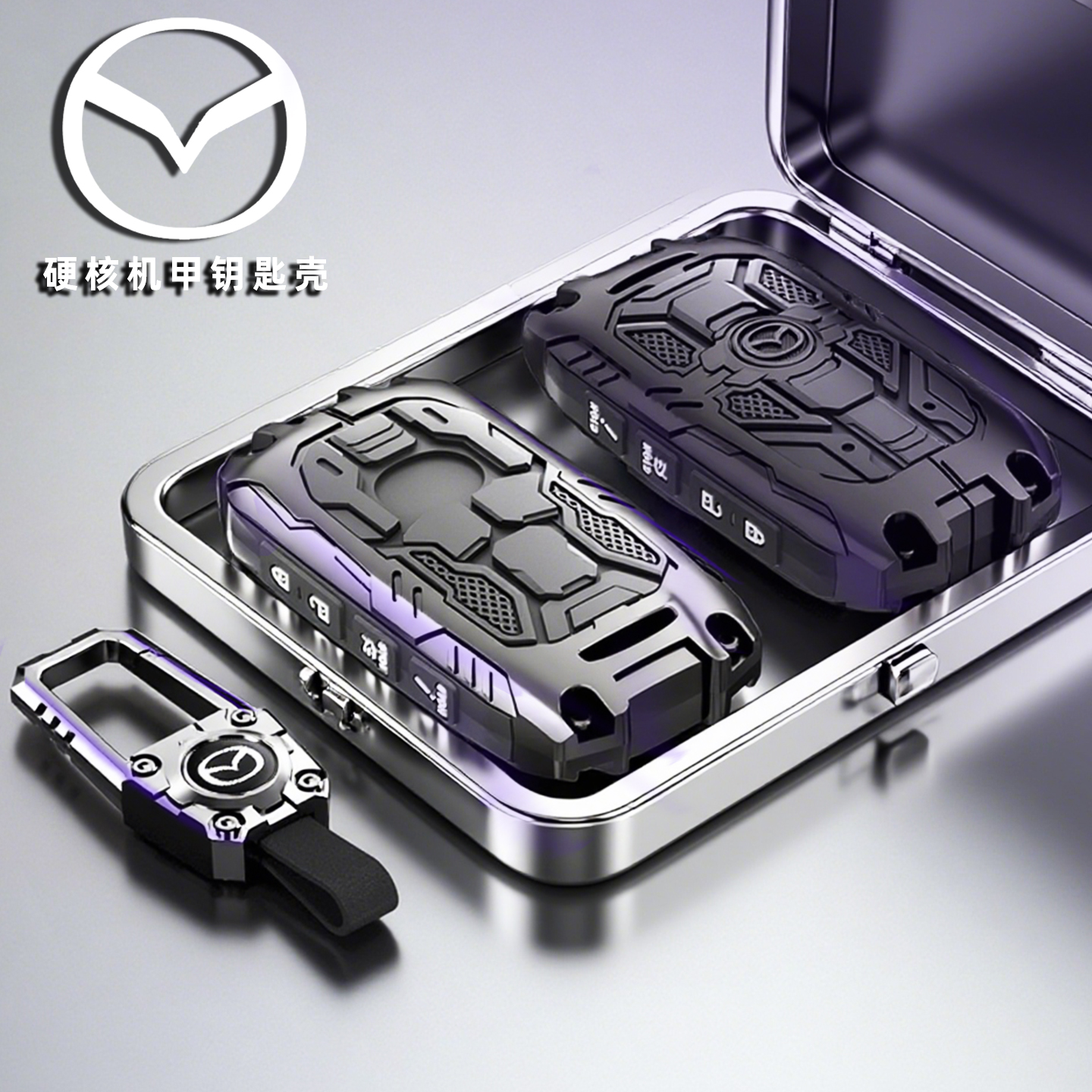 马自达3昂克赛拉钥匙套cx5汽车cx4阿特兹cx30/50行也次世代壳包扣